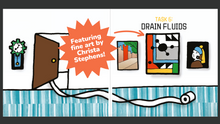 Load image into Gallery viewer, Hallway to bathroom. Text says: Task 6: Drain fluids