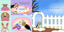 Load image into Gallery viewer, Hero, Sage and Pip read, color and play.